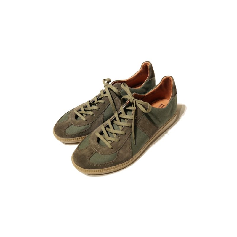 GERMAN MILITARY TRAINER - VENTILE (1700VEF Olive) Reproduction of Found-  A.I.R.AGE ONLINE STORE for MENS