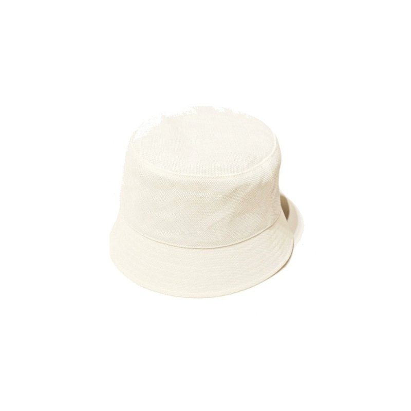 PAPER CLOTH BUCKET HAT (231320 White) KIJIMA TAKAYUKI - A.I.R.AGE
