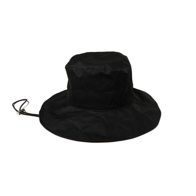 COTTON SAFARI HAT (241325 Black) KIJIMA TAKAYUKI - A.I.R.AGE ONLINE STORE  for MENS