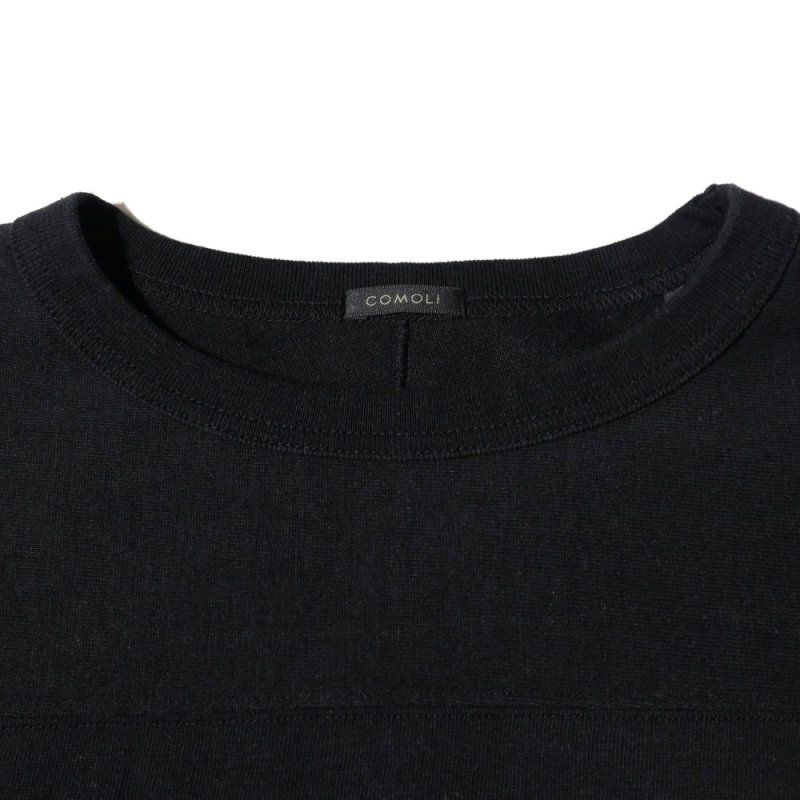 フットボールTシャツ (X01-05005 Fade Black) COMOLI - A.I.R.AGE