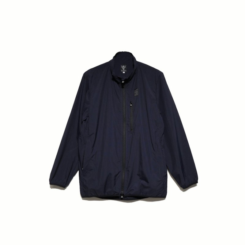 Packable Jacket - Nylon Typewriter (MR721 Navy) South2 West8 - A.I.R.AGE  ONLINE STORE for MENS