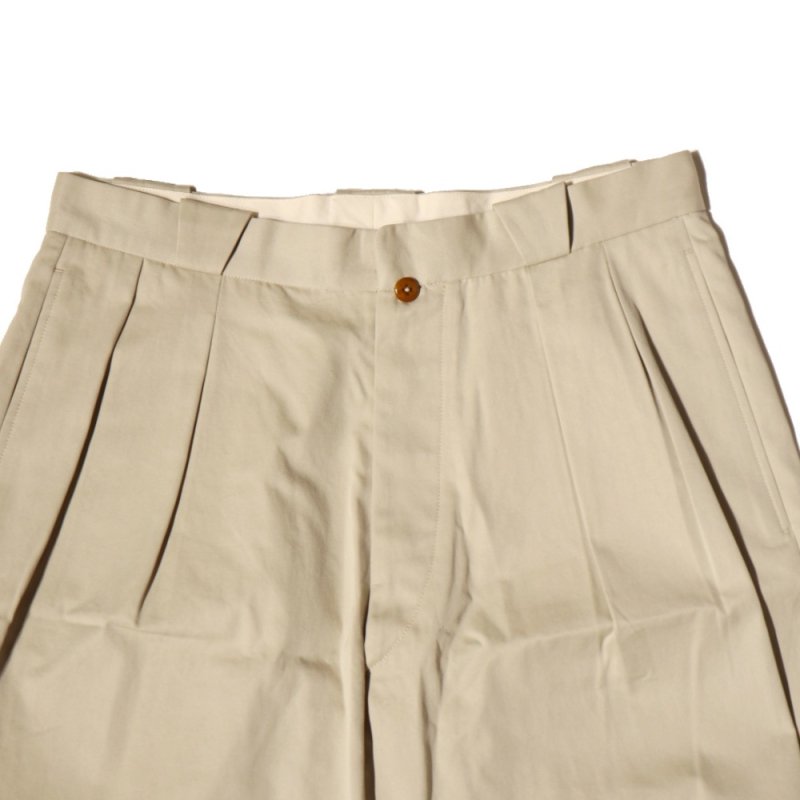 SHORT TROUSERS (MT3103-0213C 薄Beige) MAATEE&SONS - A.I.R.AGE 