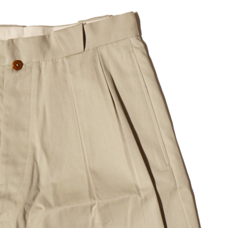 SHORT TROUSERS (MT3103-0213C 薄Beige) MAATEE&SONS - A.I.R.AGE ONLINE STORE  for MENS