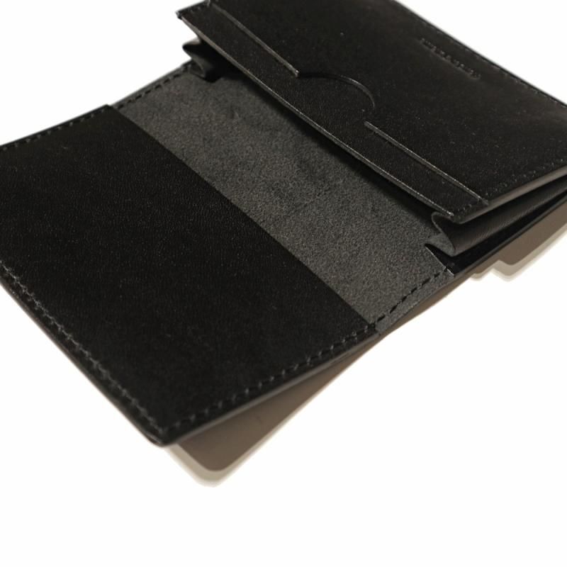 folded card case (qn-rc-fcc Black) Hender Scheme - A.I.R.AGE
