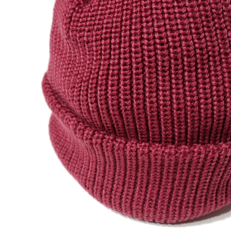 KNIT DECK CAP(KN-232801 Wine) KIJIMA TAKAYUKI - A.I.R.AGE ONLINE STORE for  MENS