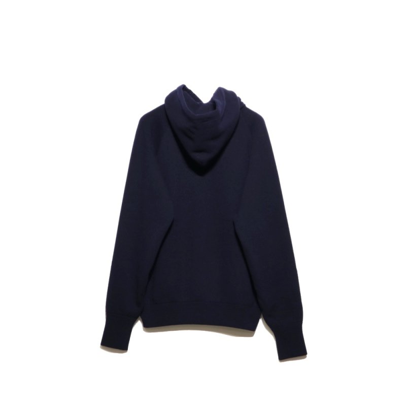 SUPER 160S PILE HOODIE (MT3303-0105 Navy) MAATEE＆SONS - A.I.R.AGE ONLINE  STORE for MENS