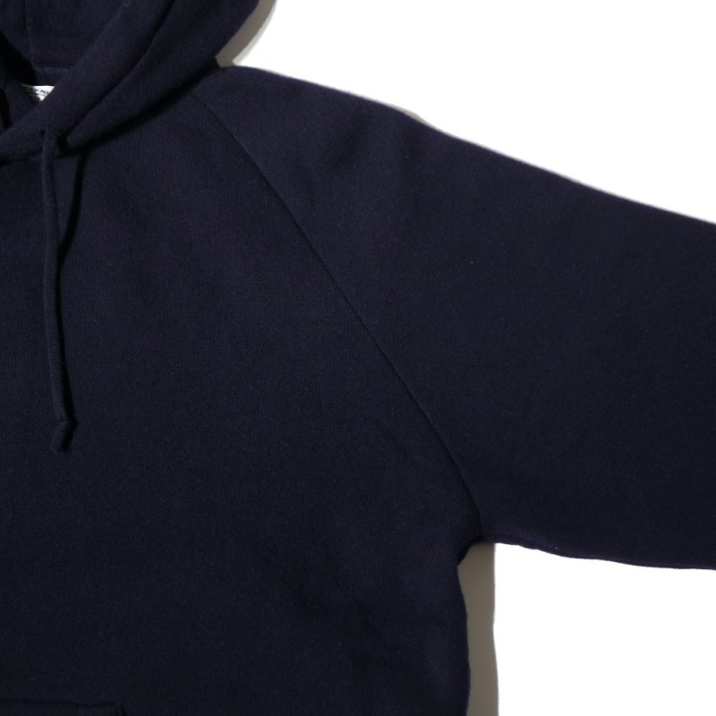 SUPER 160S PILE HOODIE (MT3303-0105 Navy) MAATEE＆SONS - A.I.R.AGE ONLINE  STORE for MENS