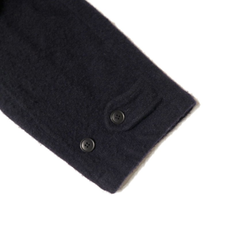 縮絨ウールミリタリージャケット (Y03-01010 Navy) COMOLI - A.I.R.AGE ONLINE STORE for MENS