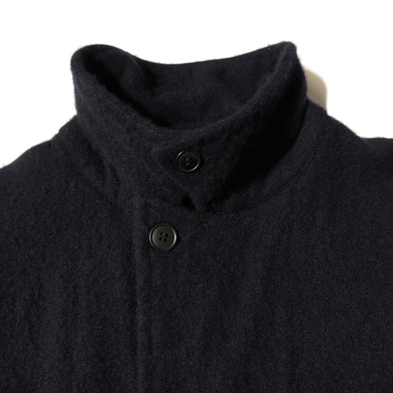 縮絨ウールミリタリージャケット (Y03-01010 Navy) COMOLI - A.I.R.AGE ONLINE STORE for MENS