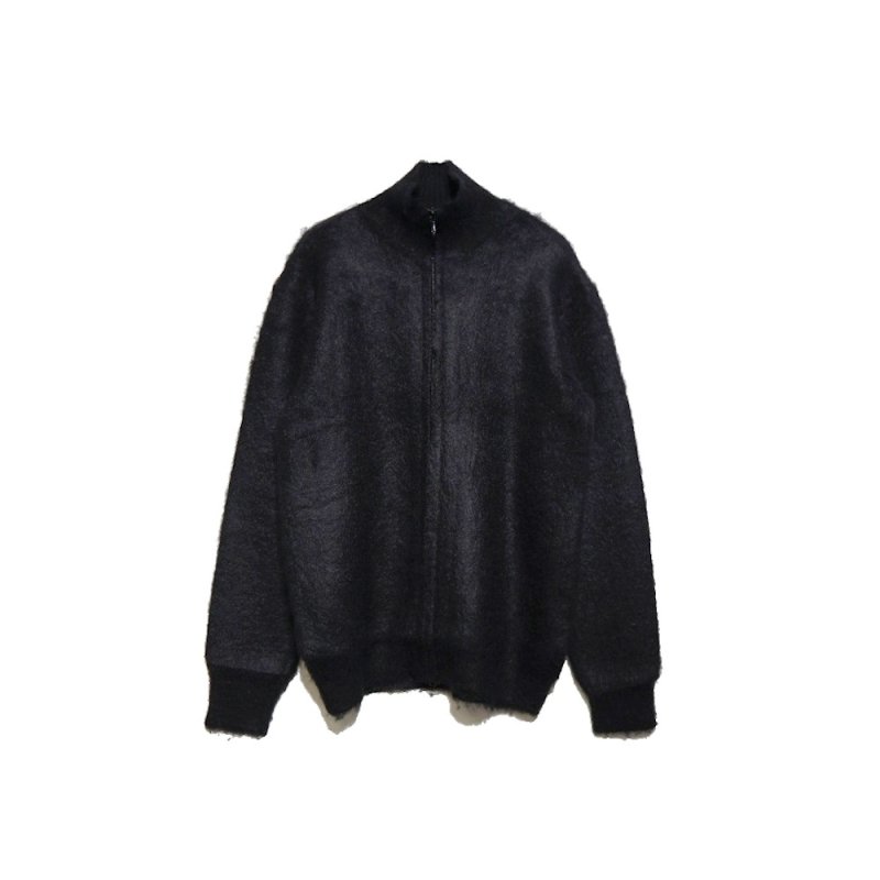 Needles BLACK mohair jacket wool 立体裁断肩幅42 - mypantum.com