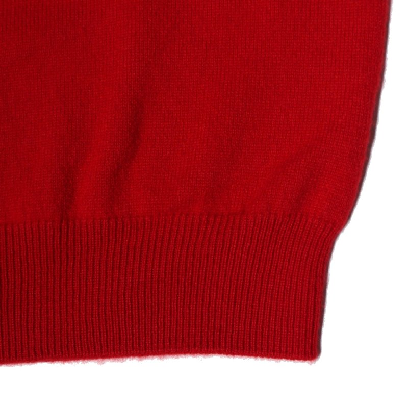 INNOCENT CASHMERE CREW NECK (BN-FU-004 Red) BATONER - A.I.R.AGE