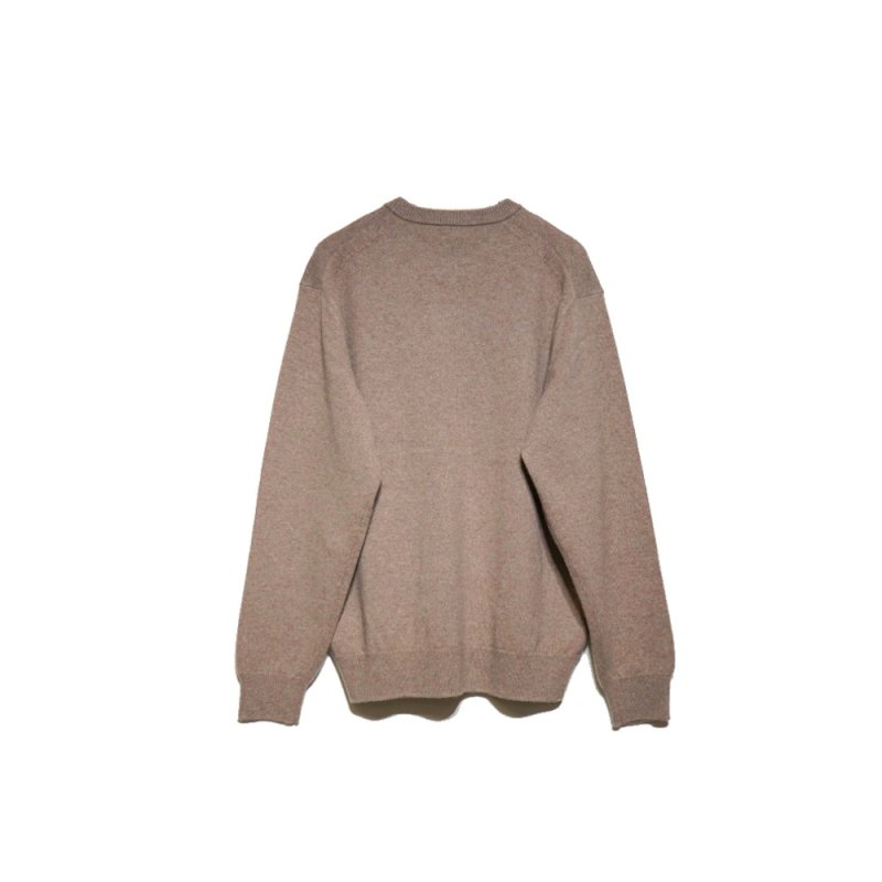 INNOCENT CASHMERE CREW NECK (BN-FU-004 Brown) BATONER - A.I.R.AGE