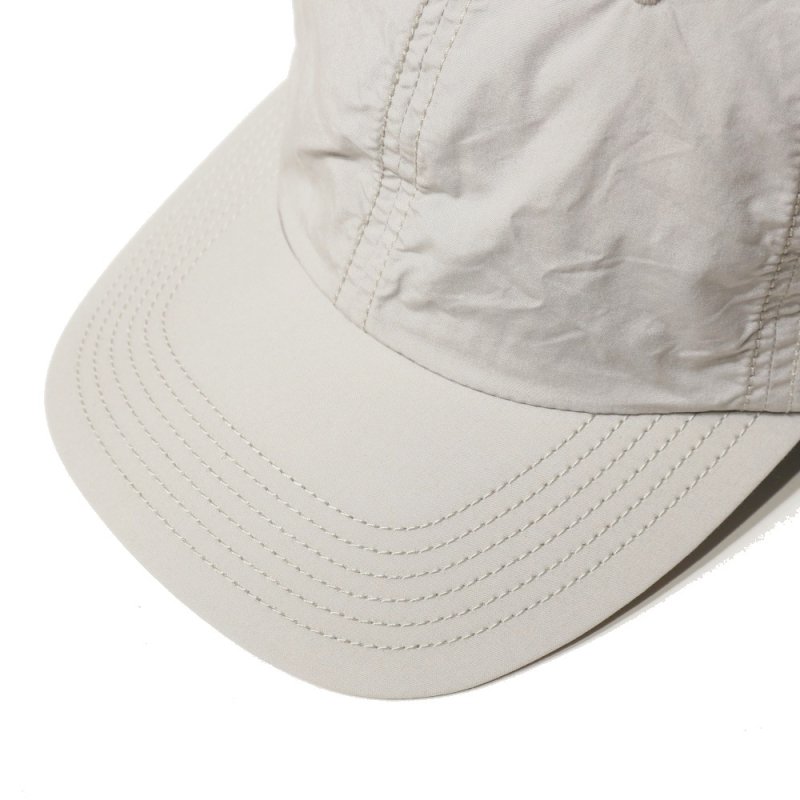 ELASTIC BACK 6PANEL CAP (241218 L.Gray) KIJIMA TAKAYUKI - A.I.R.AGE ONLINE  STORE for MENS