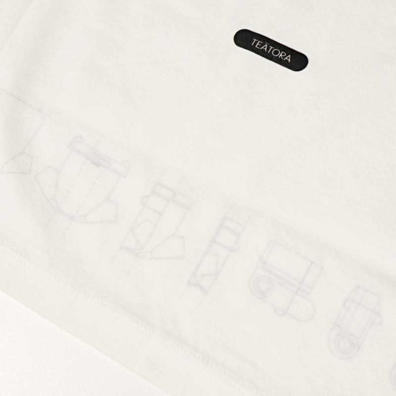 CARTRIDGE TEE L/S SOLOTEX (TT-TEE-LS-SOLO White) TEATORA CARTRIDGE TEE L/S SOLOTEX (TT-TEE-LS-SOLO White) TEATORA