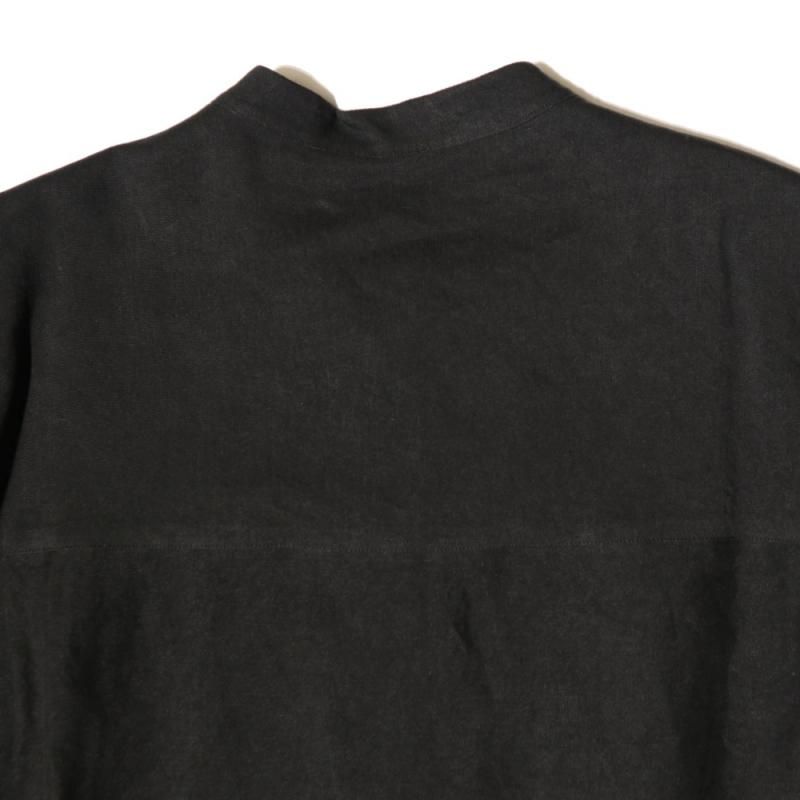 【Graphpaper新品】 LinenCupro L/S 25ss Graphpaper (グラフペーパー) Linen Cupro L/S Oversized Band