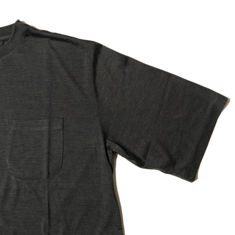 SILK POCKET TEE (MT4103-0803 C.Gray) MAATEE＆SONS - A.I.R.