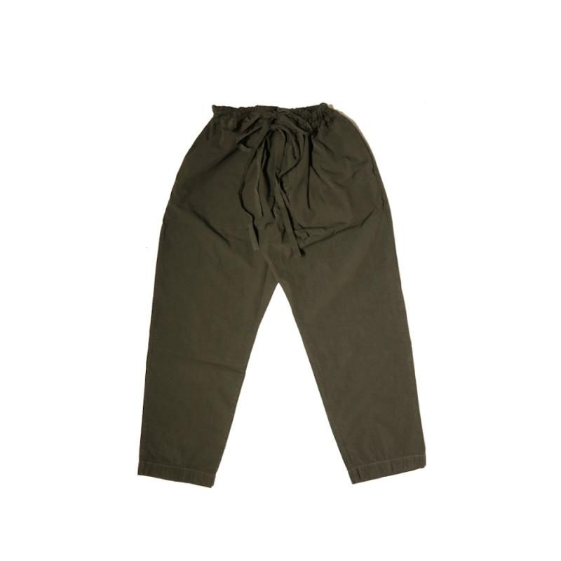 SLIM DENMARK PANT - PAPER COT (22HP227 Dark Khaki) CASEY