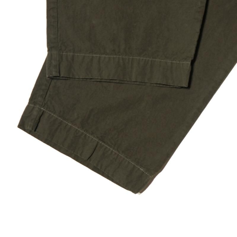 SLIM DENMARK PANT - PAPER COT (22HP227 Dark Khaki) CASEY