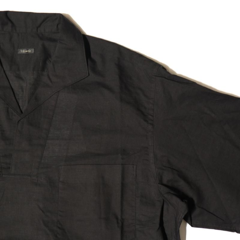 KHADIコットン パジャマ (Z01-08003 Black) COMOLI - A.I.R.AGE