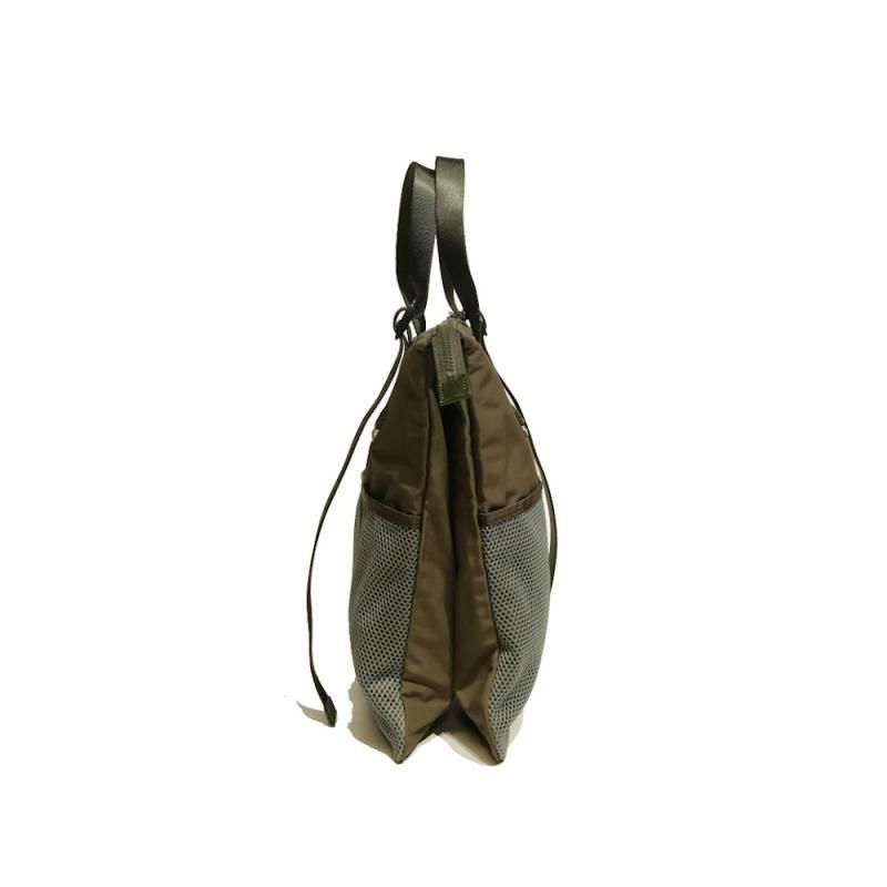 functional layered bag (vs-rb-flb Khaki Olive) Hender Scheme