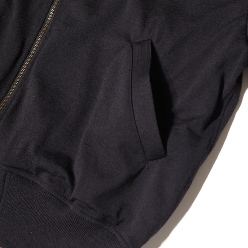 ウールニット ジップブルゾン (A03-06026 Navy) COMOLI - A.I.R. ウールニット ジップブルゾン (A03-06026 Navy) COMOLI - A.I.R.