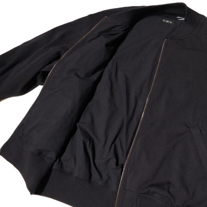 ウールニット ジップブルゾン (A03-06026 Navy) COMOLI - A.I.R.