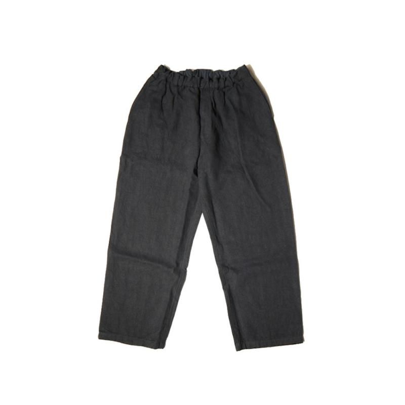 亜麻芋麻ワイド (PT-92 墨黒) MITTAN - A.I.R.AGE ONLINE STORE