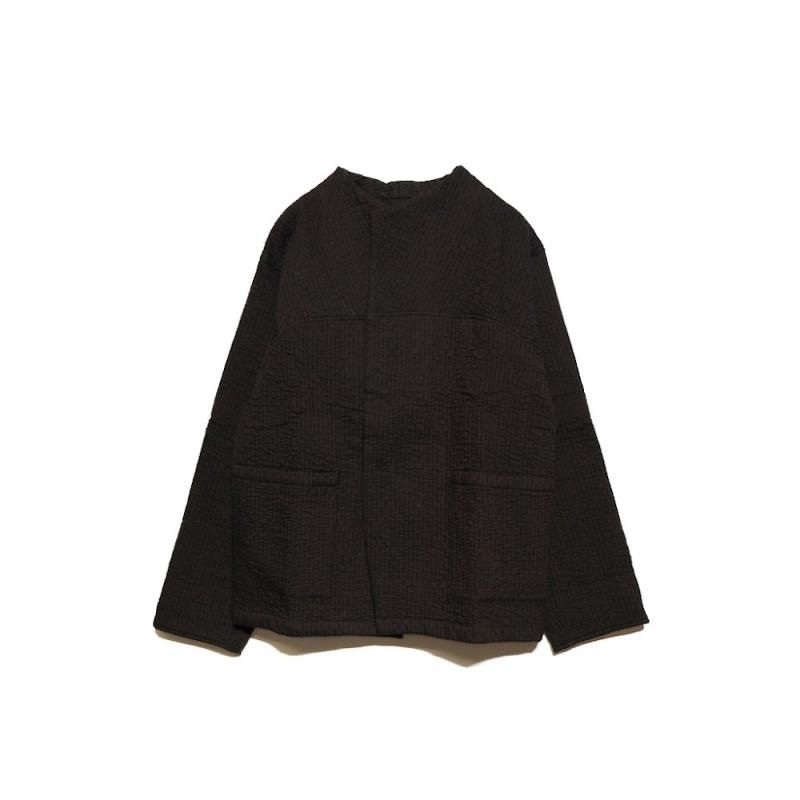 中わた刺し子織ジャケット (JK-64 黒茶) MITTAN - A.I.R.AGE ONLINE