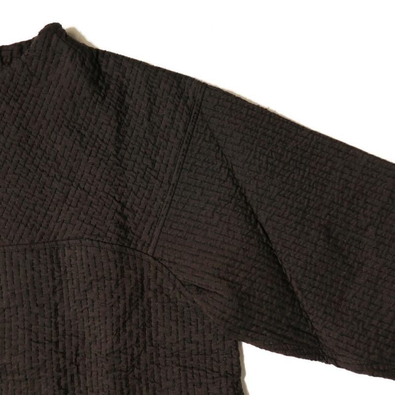 中わた刺し子織ジャケット (JK-64 黒茶) MITTAN - A.I.R.AGE ONLINE