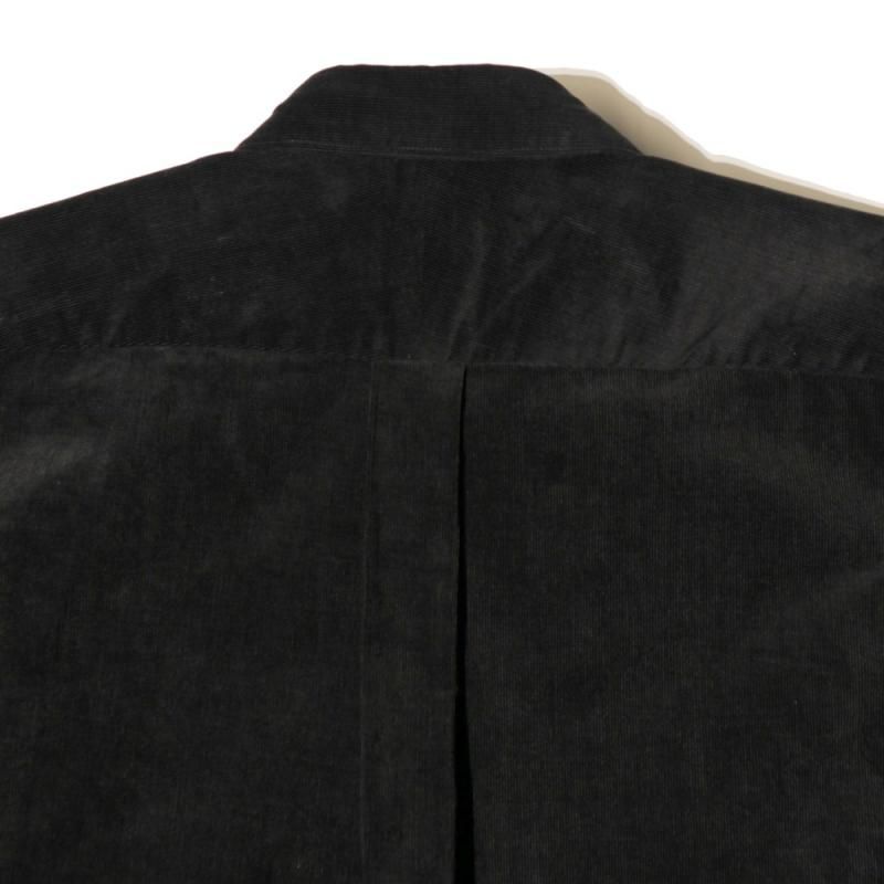 コーデュロイ コモリシャツ (A03-02004 Black) COMOLI - A.I.R.