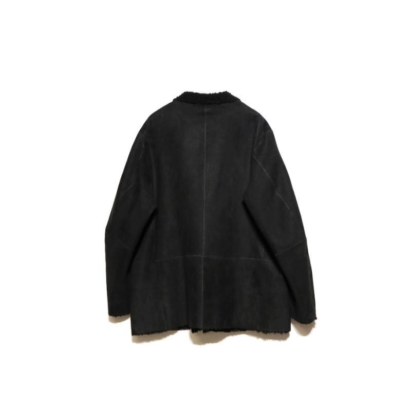 シープスキン ジャケット (A03-01029 Black) COMOLI - A.I.R.AGE シープスキン ジャケット (A03-01029 Black) COMOLI - A.I.R.AGE