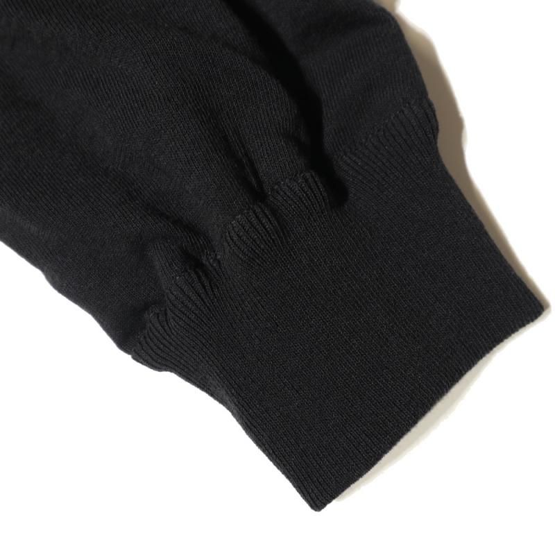 新品 25SS サイズ2 COMOLI リバーシブル プルオーバー ブラック COMOLI リバーシブル プルオーバー BLACK
