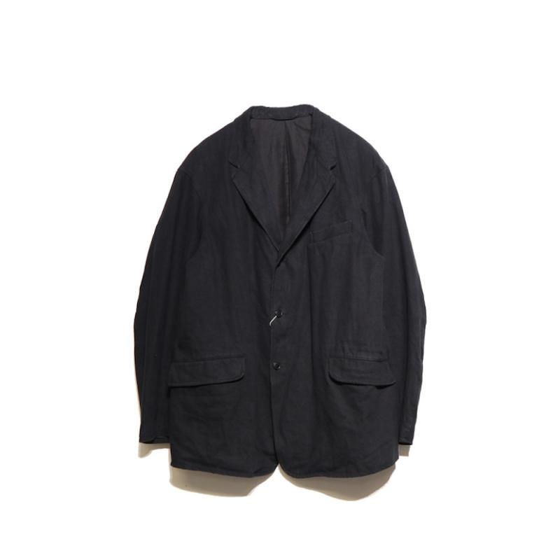 ブラックドリル ジャケット (B01-01010 Black) COMOLI - A.I.R.