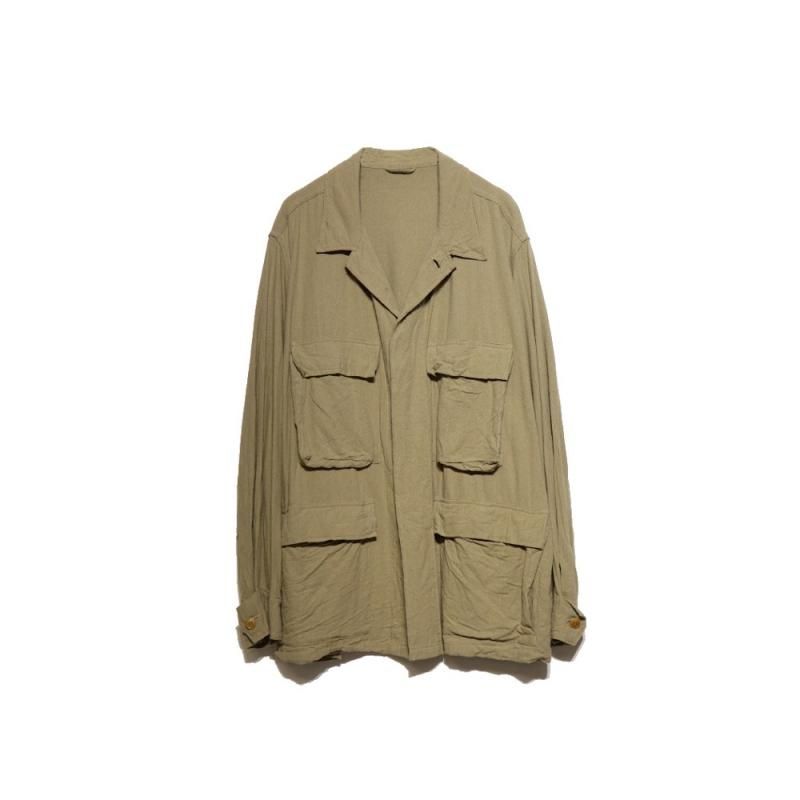 ローシルク B.D.Uジャケット (B01-01031 Khaki) COMOLI - A.I.R.