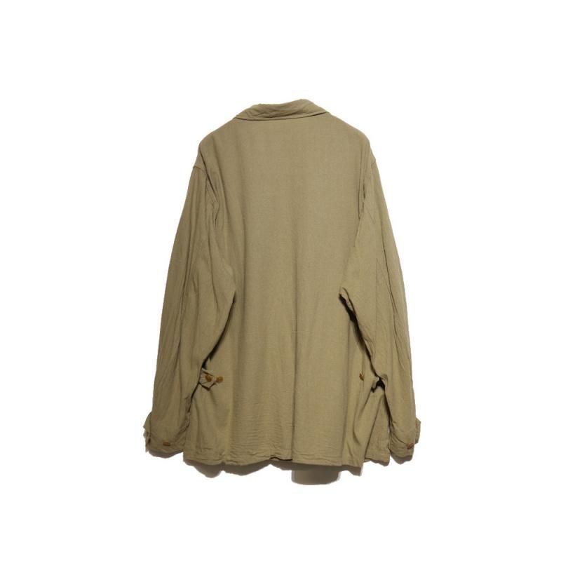 タグ付き　COMOLI ローシルク B.D.Uジャケット　b01-01031 COMOLI＞ローシルク B.D.Uジャケット(B01-01031) | MAKES ONLINE