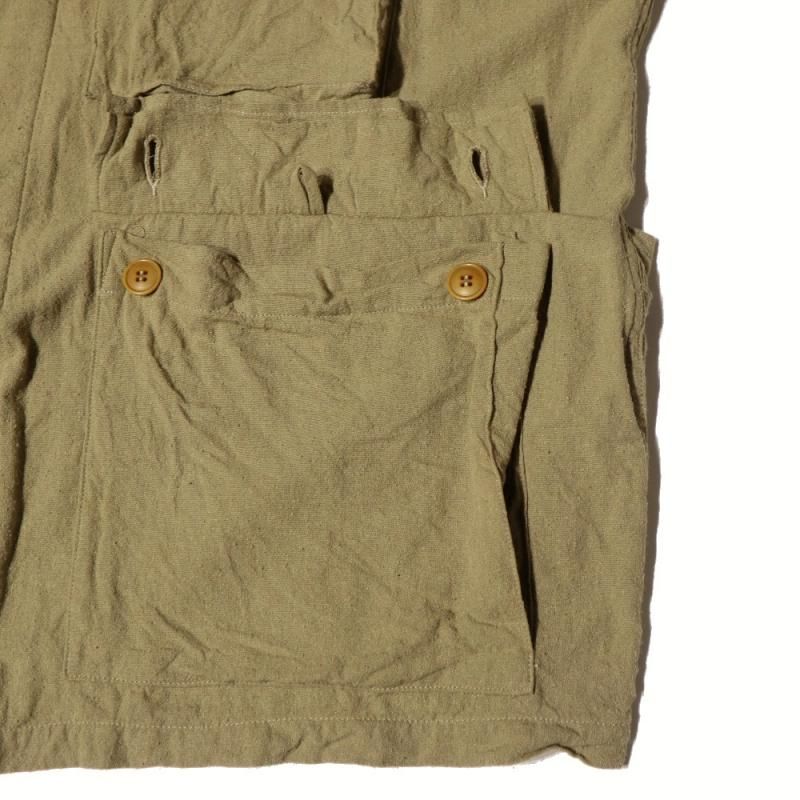 ローシルク B.D.Uジャケット (B01-01031 Khaki) COMOLI - A.I.R.