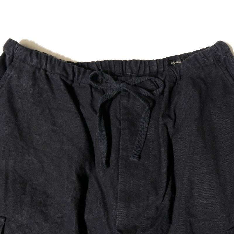 ブラックドリル 6Pパンツ (B01-03014 Black) COMOLI - A.I.R.AGE
