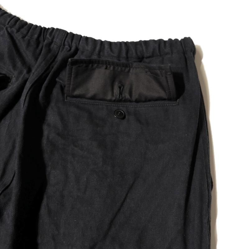 ブラックドリル 6Pパンツ (B01-03014 Black) COMOLI - A.I.R.AGE