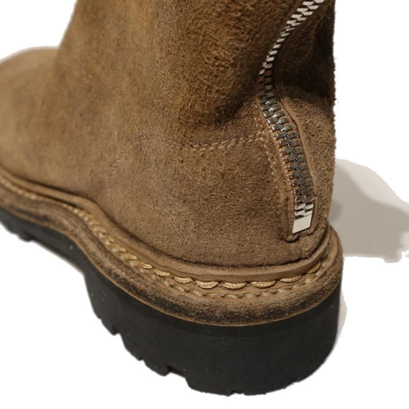 guidi comoli 25ss 41 B01-07005 試着程度美品 GUIDI BACK ZIP BOOTS (COMOLI 別注カラー) (B01-07005 Beige