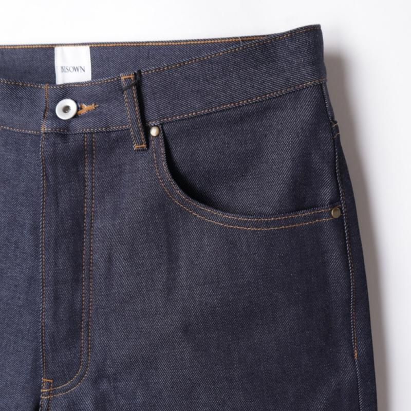 BISOWN WIDE DENIM (25W-BIS-PT30R Indigo Rizid) BISOWN