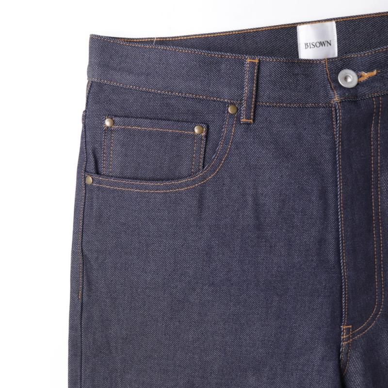 BISOWN WIDE DENIM (25W-BIS-PT30R Indigo Rizid) BISOWN