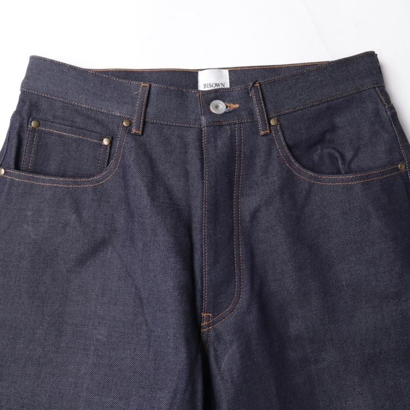 BISOWN WIDE DENIM (25W-BIS-PT31R Indigo Rizid) BISOWN