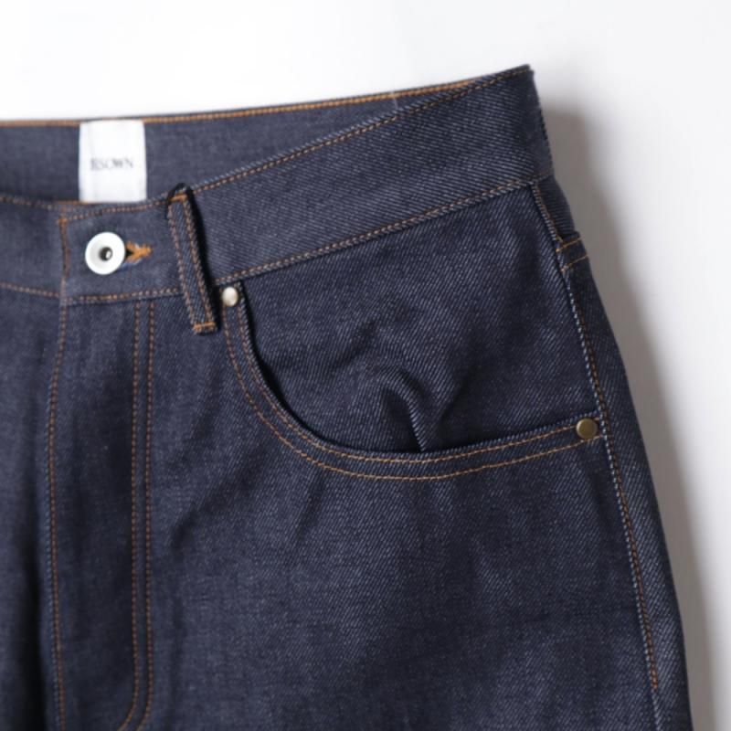 BISOWN WIDE DENIM (25W-BIS-PT31R Indigo Rizid) BISOWN