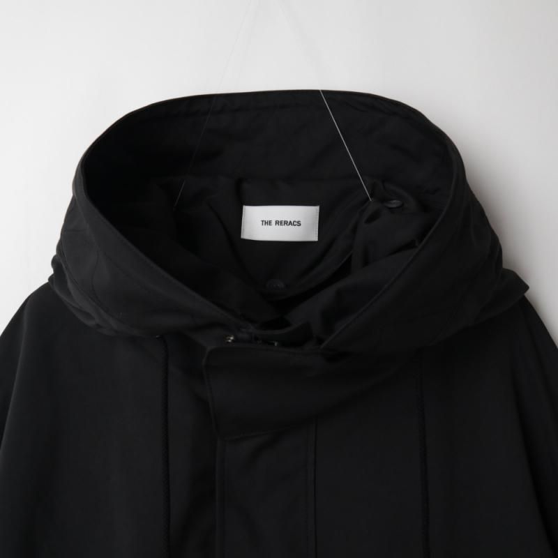 THE RERACS  モッズコート　ブラック　48 THE RERACS(ザ・リラクス)｜【MEN】ビッグモッズコート/ブラック