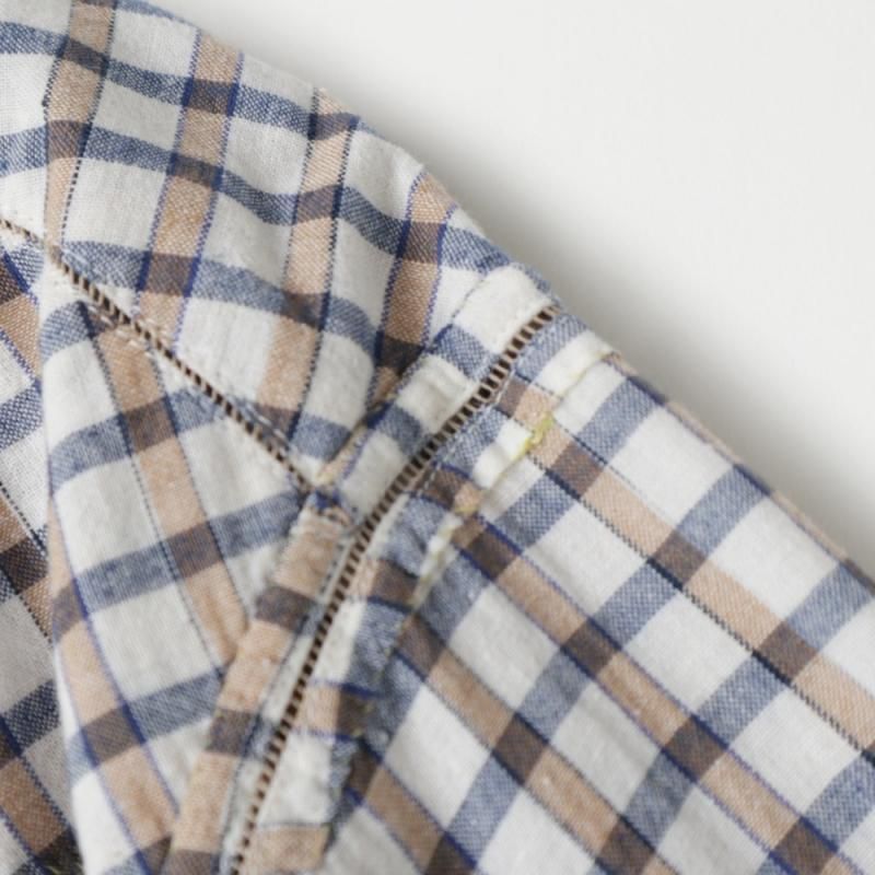 GUPTA (MT5303-0605 White Plaid) MAATEE＆SONS - A.I.R.AGE