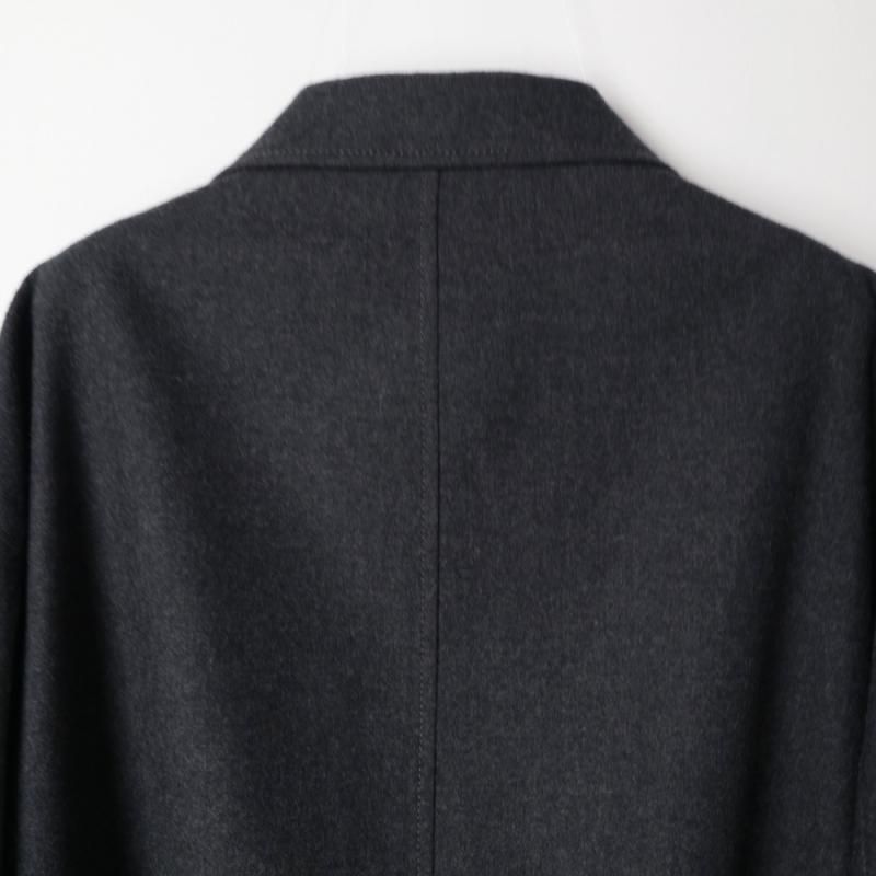THE PEAKED LAPEL EASY JACKET (25FW-REJK-234-J Charcoal Gray) THE
