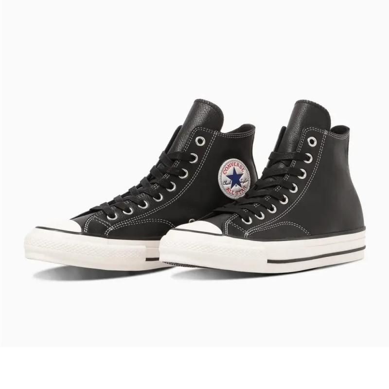 靴 CHUCK TAYLOR LEATHER HI BLACK ADDICT 9 CHUCK TAYLOR LEATHER HI (Black) CONVERSE ADDICT - A.I.R.AGE ONLINE