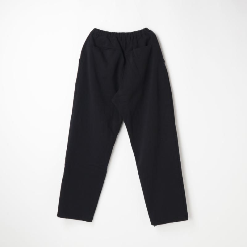 コットン裏毛パンツ (C03-05003 Black) COMOLI - A.I.R.AGE ONLINE