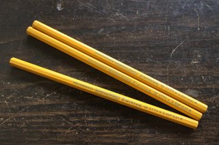 BOHEMIA WORKS鉛筆3本セット（黄）／ドイツ