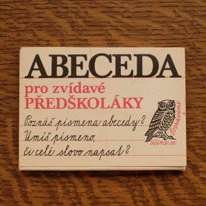 アルファベットカード／チェコ